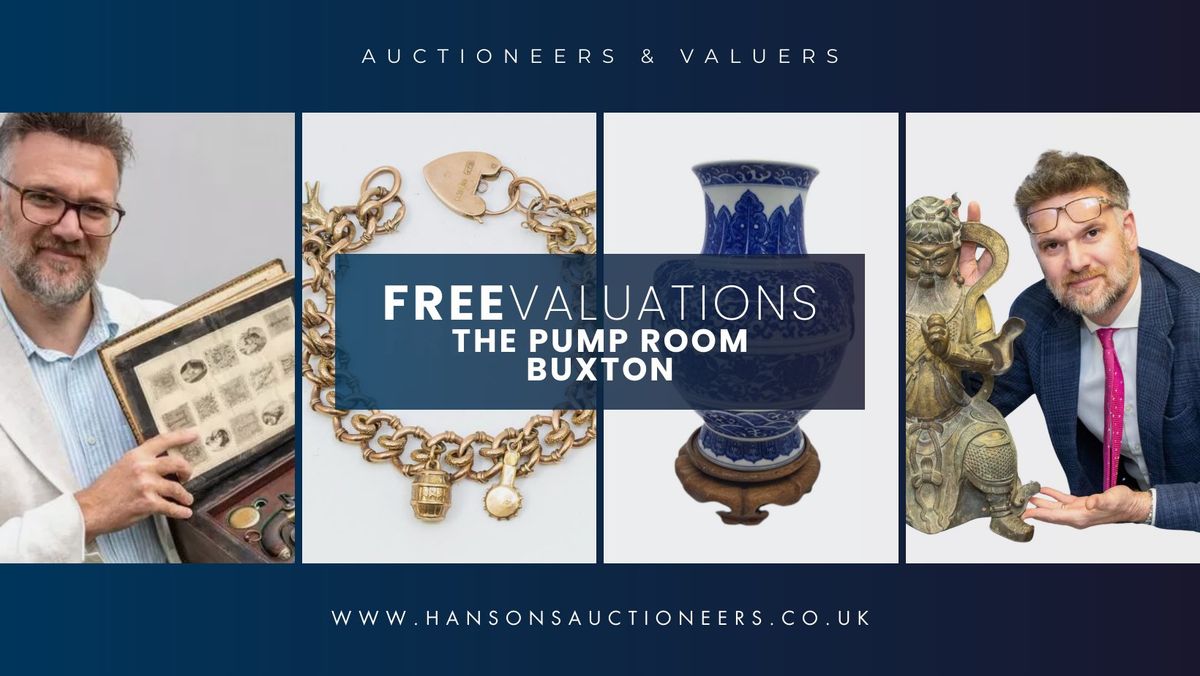 Valuation Day with Charles Hanson, The Pump Room, Buxton