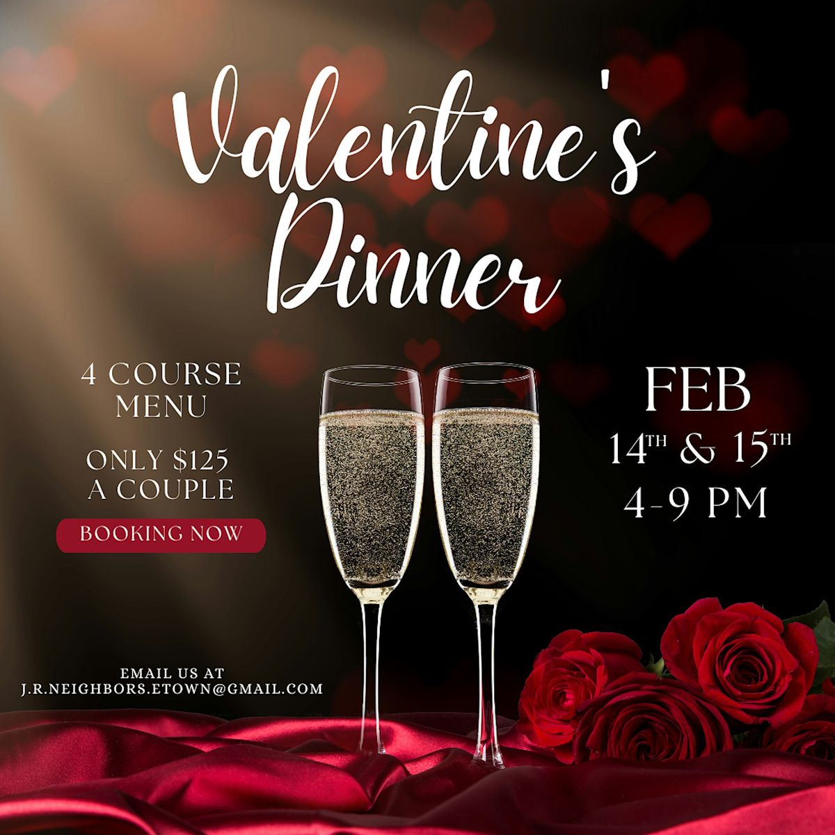 Valentine's Dinner at JRN