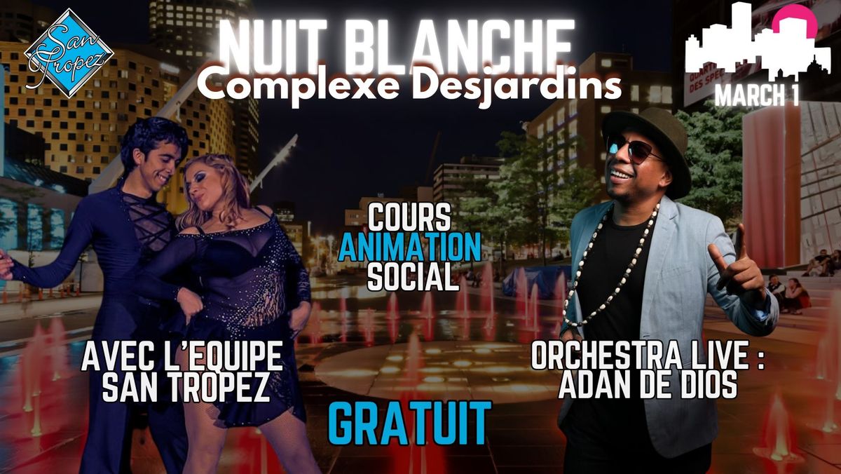 Nuit Blanche \u00e0 Montr\u00e9al