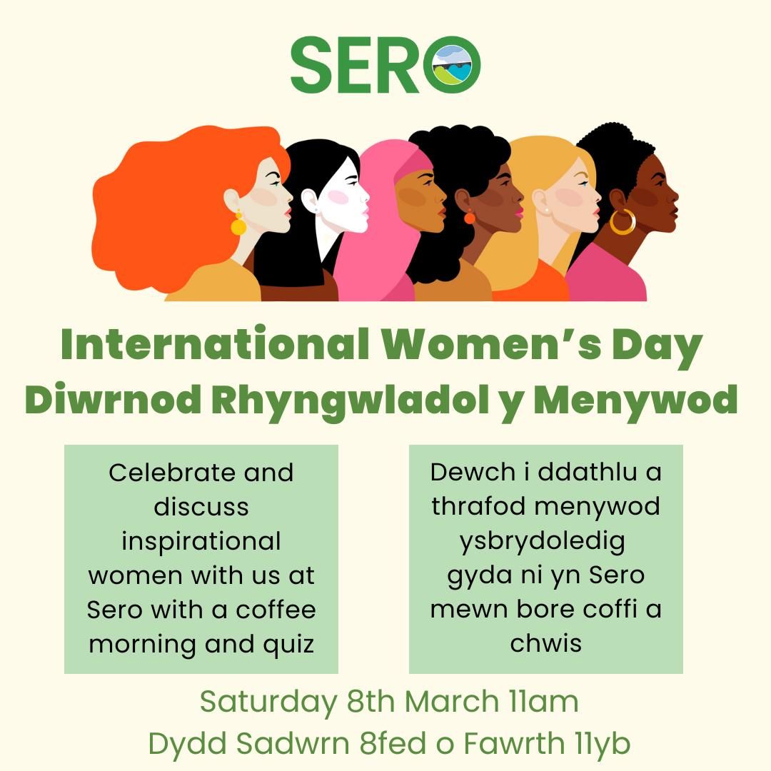 International Women\u2019s Day \/ Diwrnod Rhyngwladol y Menywod