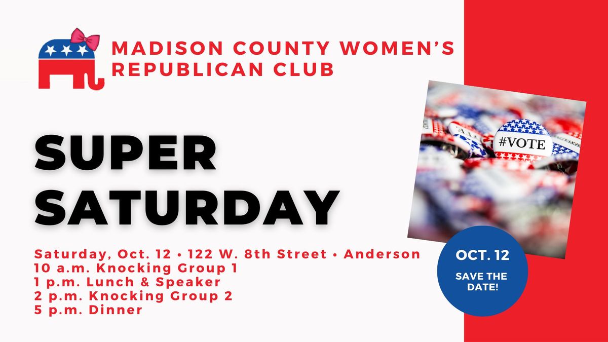 Madison County Women's Republican Club Super Saturday