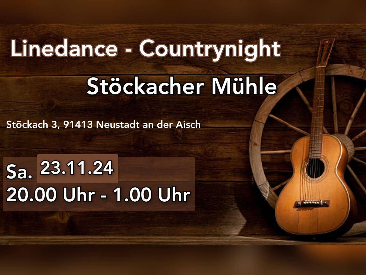 Linedance - Countrynight St\u00f6ckacher M\u00fchle 