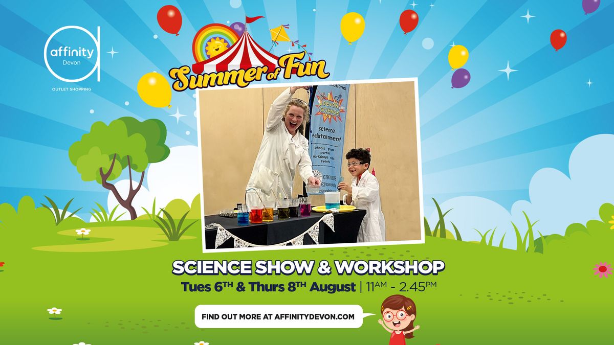 Science Show & Workshop with Devon Science