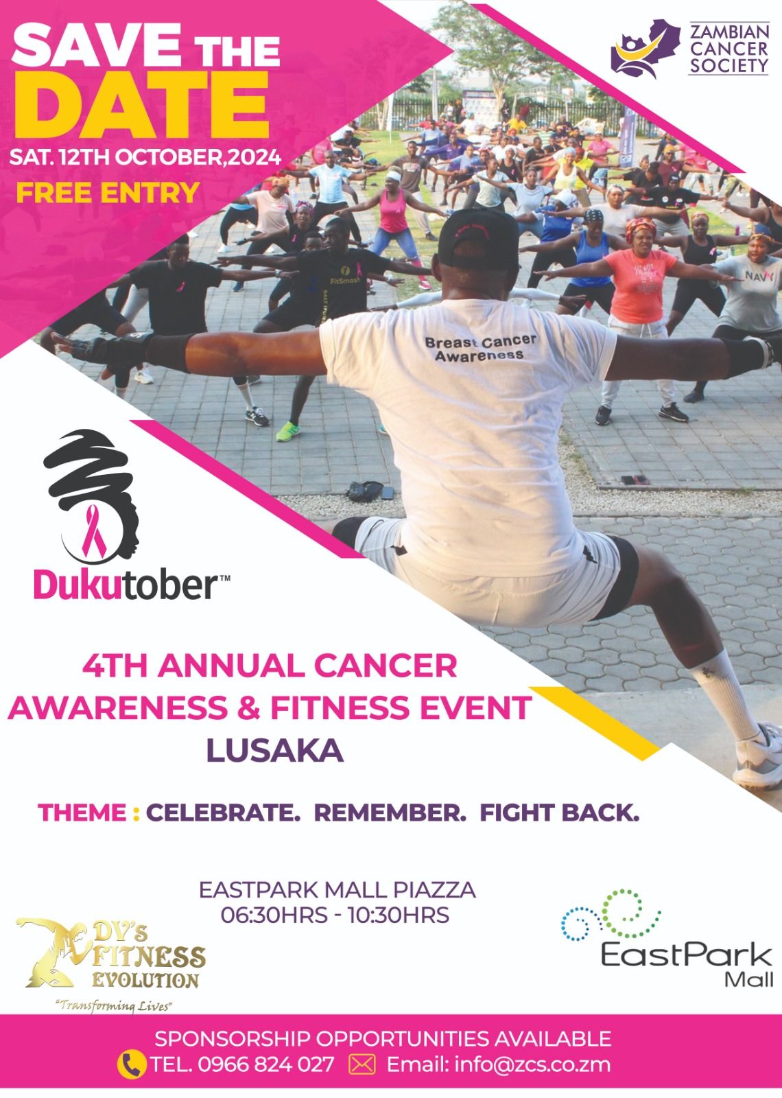 4th Annual Duku Cancer Awareness & Fitness Event - Lusaka