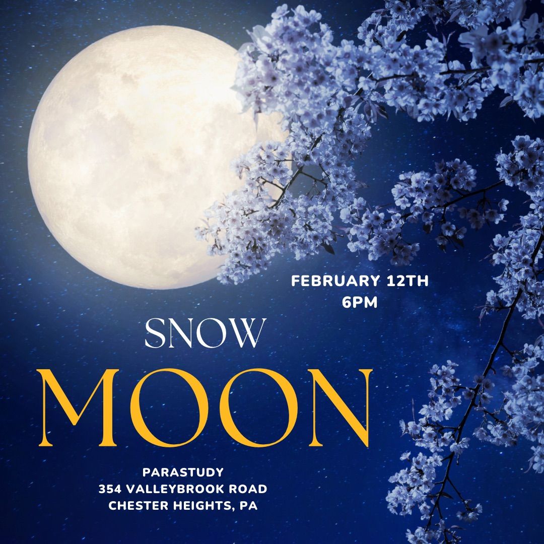 Snow Moon Potluck and Fire pit