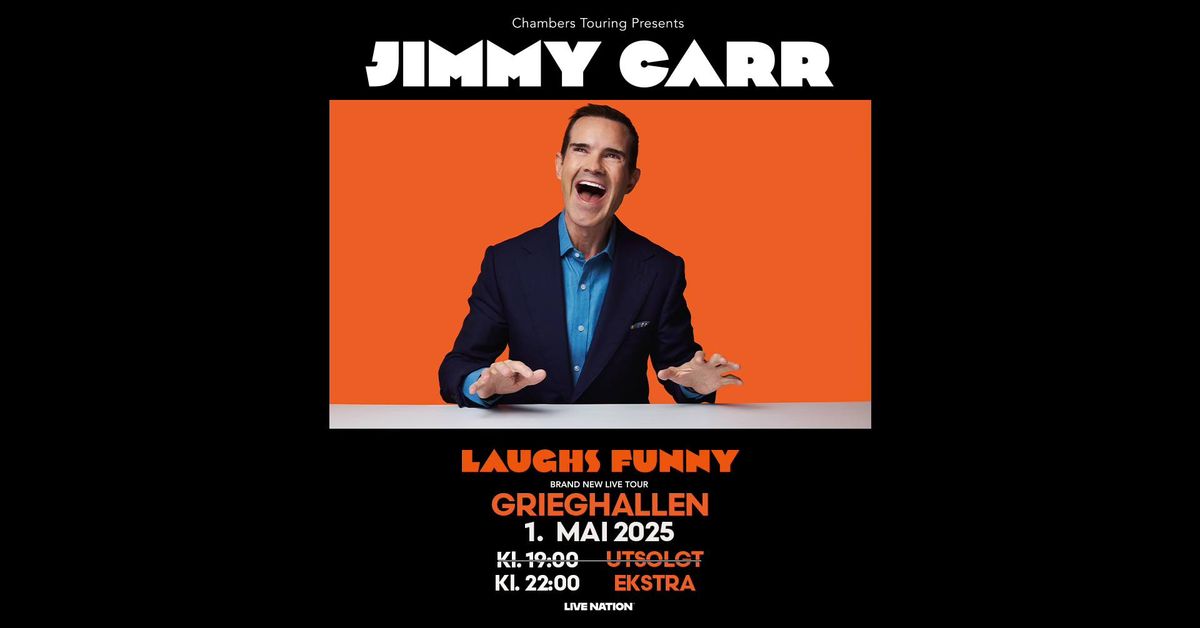 Jimmy Carr - Laughs Funny \/\/ Grieghallen