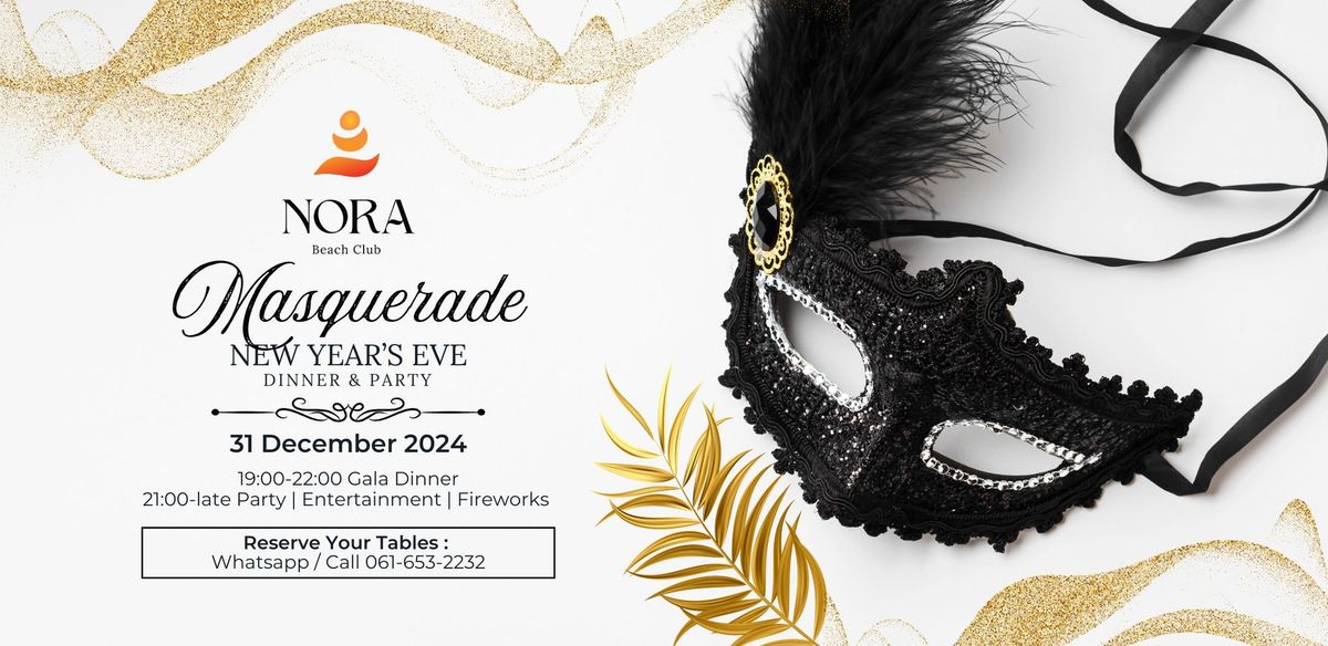 \ud83c\udfad\u2728 Masquerade NYE Dinner & Party \u2728\ud83c\udfad