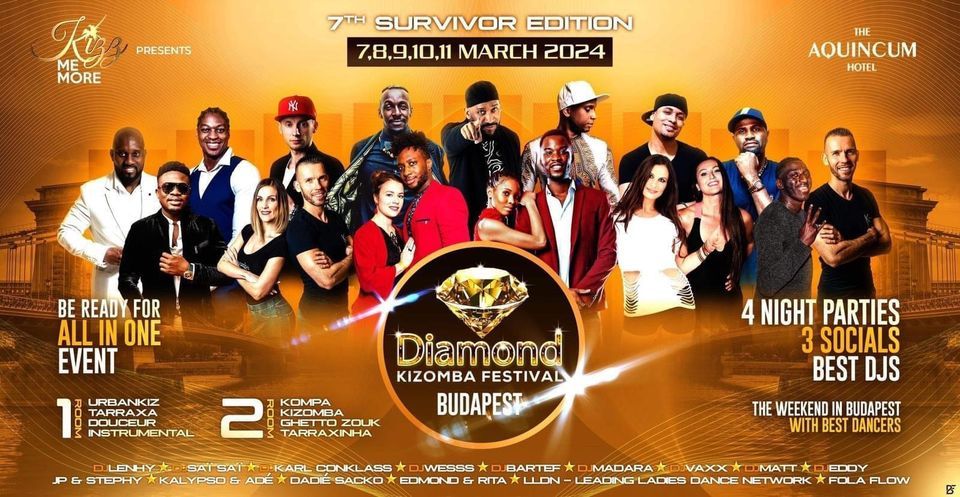 Diamond Kizomba Festival 07 - 11  March 2024 - OFFICIAL