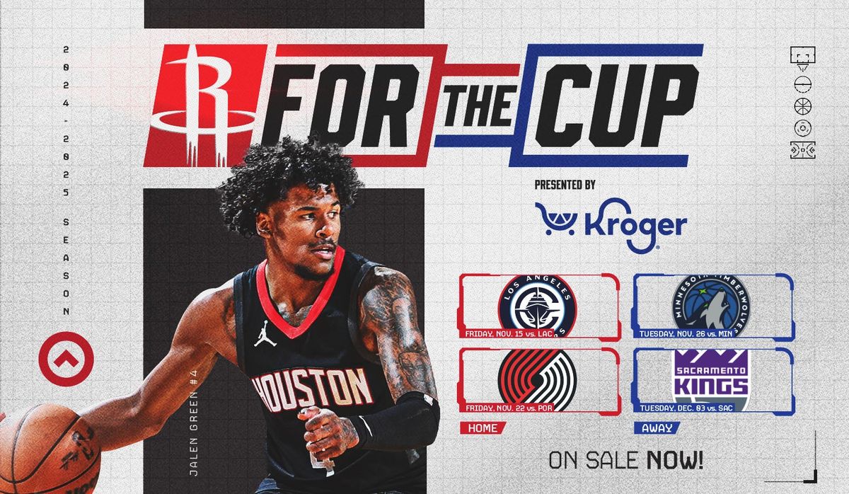 Denver Nuggets at Houston Rockets - NBA Cup Tickets