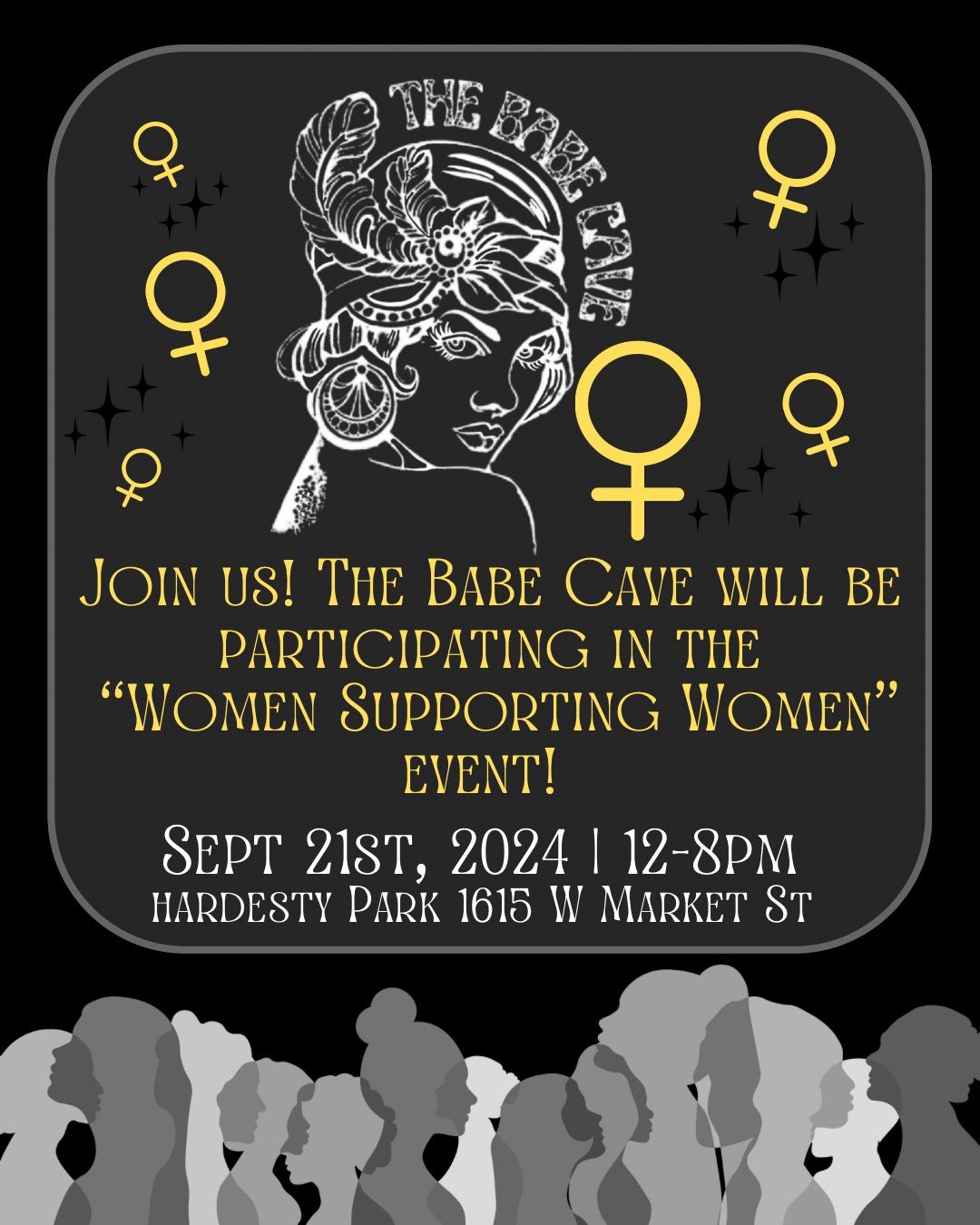 The Babe Cave at The Women Supporting Women Event