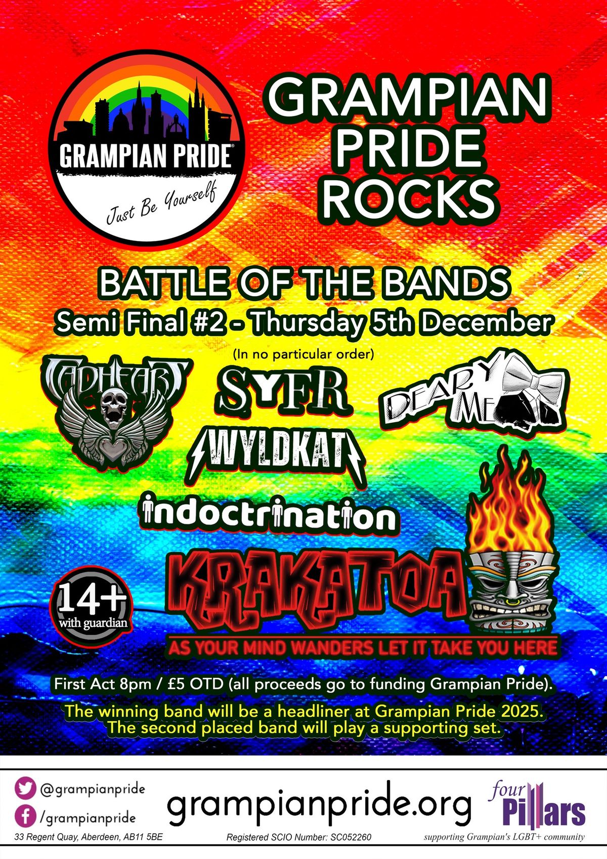 GRAMPIAN PRIDE 2025 \/ BATTLE OF THE BANDS Semi 2