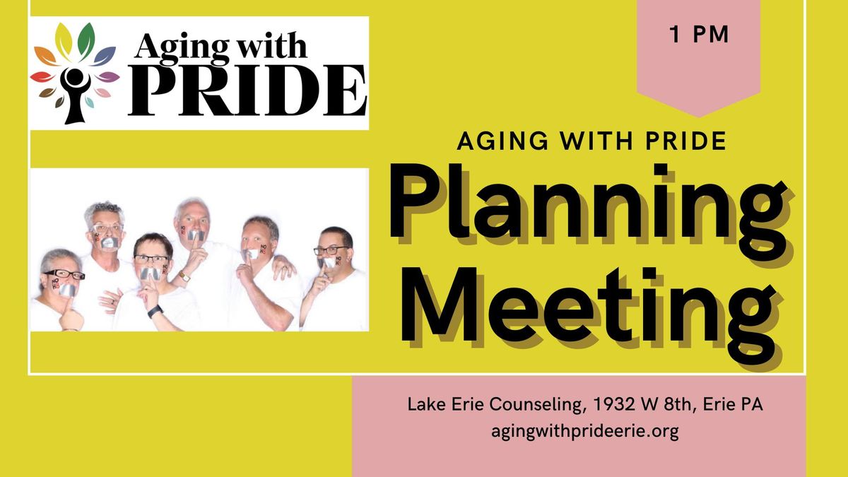 Aging with Pride Planning Meeting