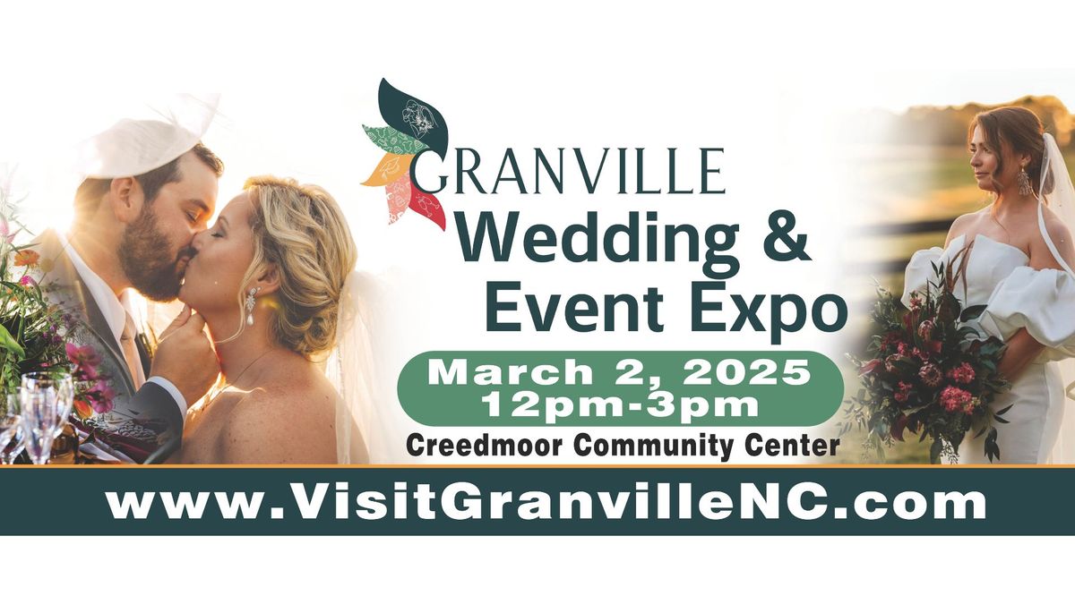 2025 Spring Granville Wedding & Event Expo