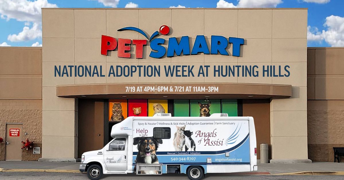 PetSmart National Adoption Week at Hunting Hills