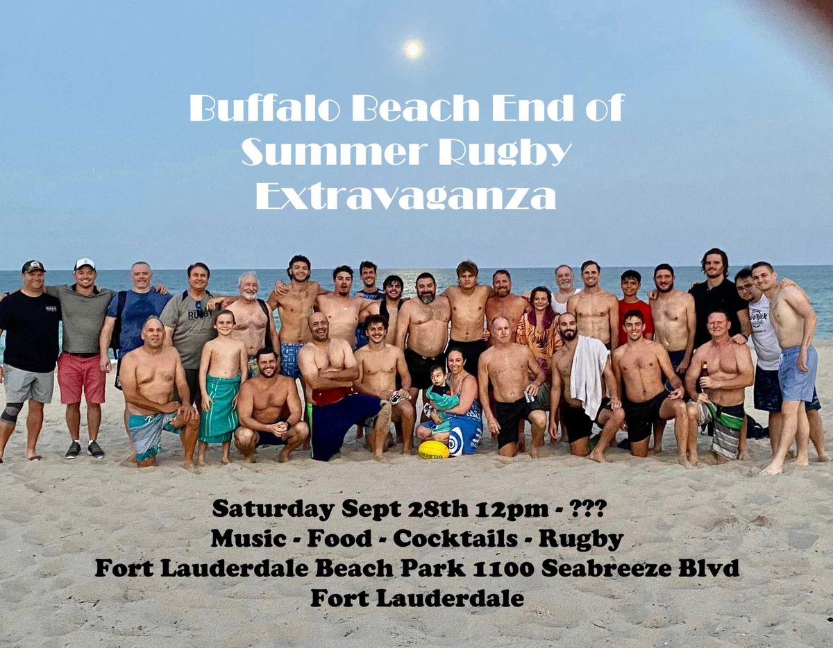 Buffalo Beach End of Summer Rugby Extravaganza