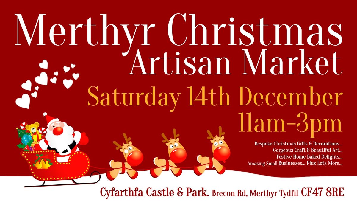 Christmas at Cyfarthfa Castle & Park 2024