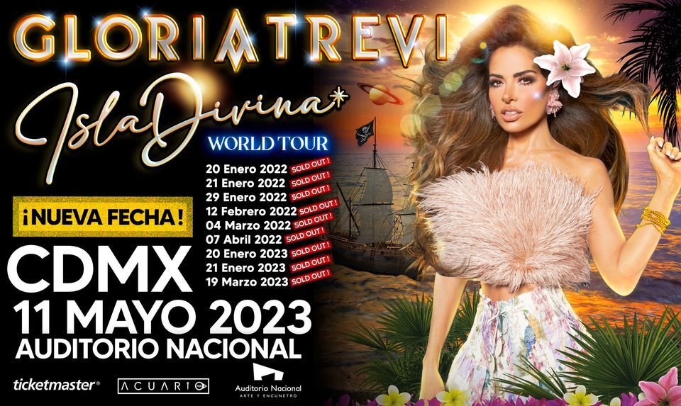 Gloria Trevi \u2022 Isla Divina World Tour 2023 (CDMX) [MX]