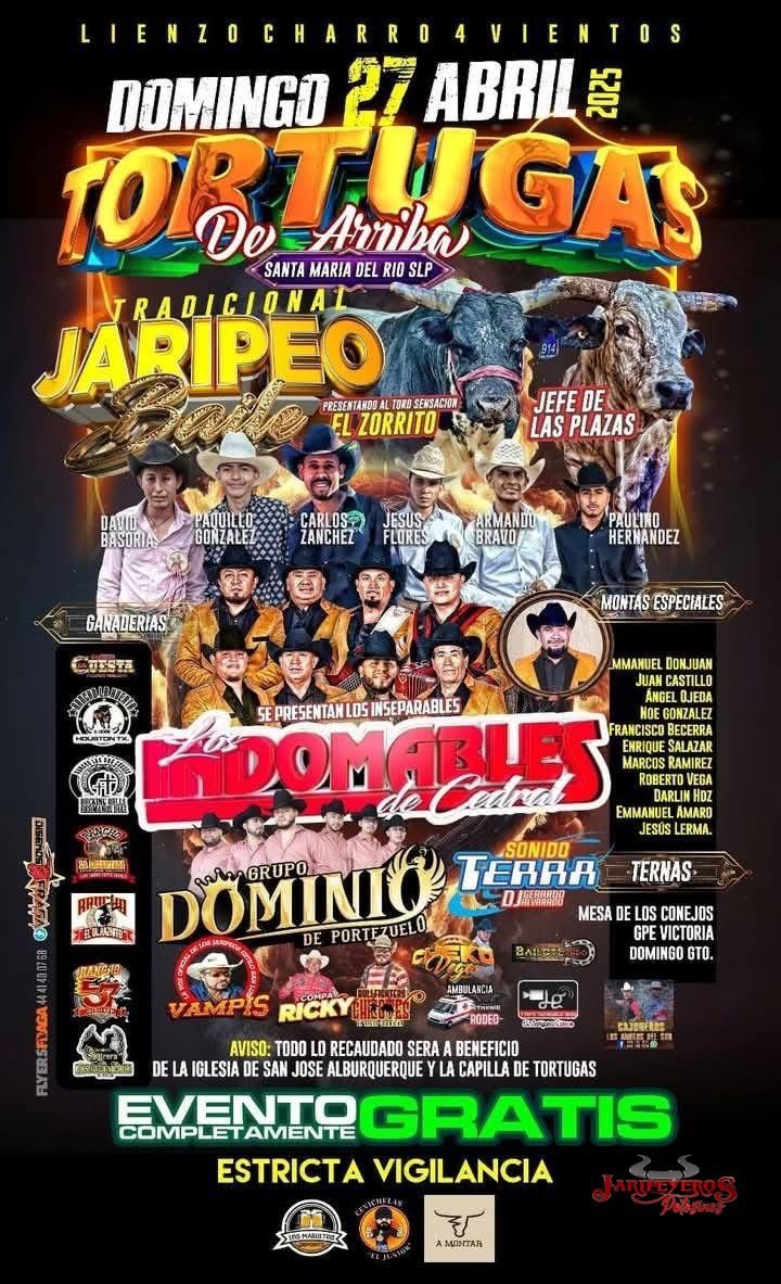 Jaripeo Baile \u201cTortugas de Arriba\u201d