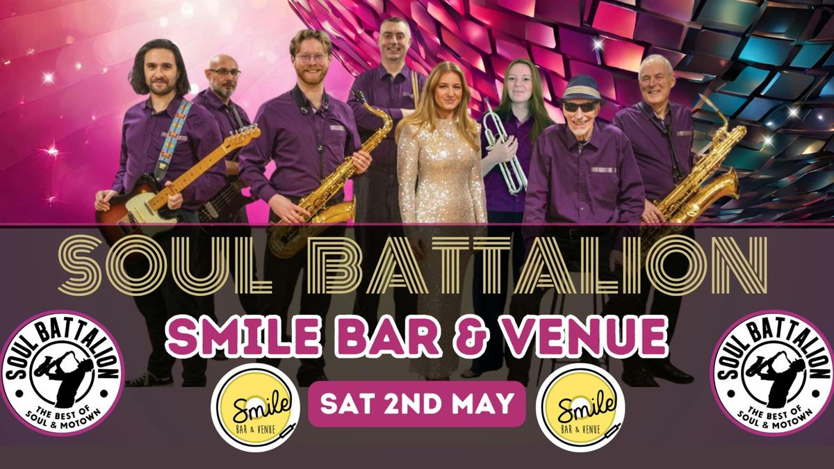 SOUL BATTALION LIVE 8-piece Band - Soul, Motown, Northern &amp; Disco Show