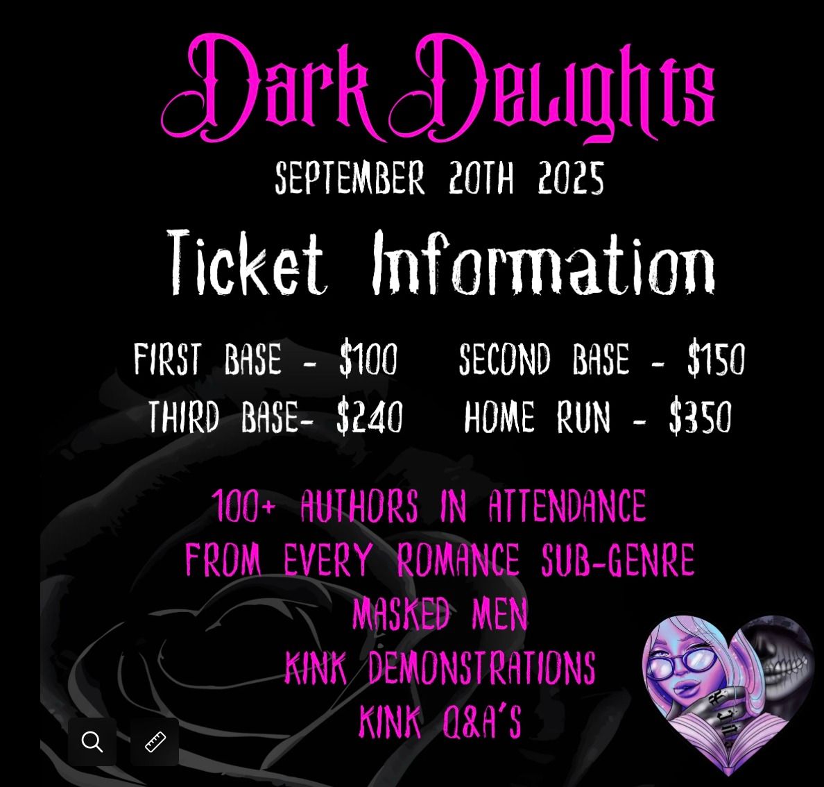 Book Event- Dark Delights 