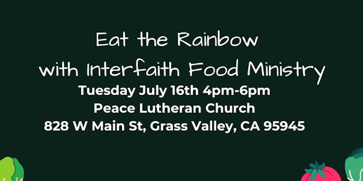 Eat the Rainbow with Interfaith Food Ministry