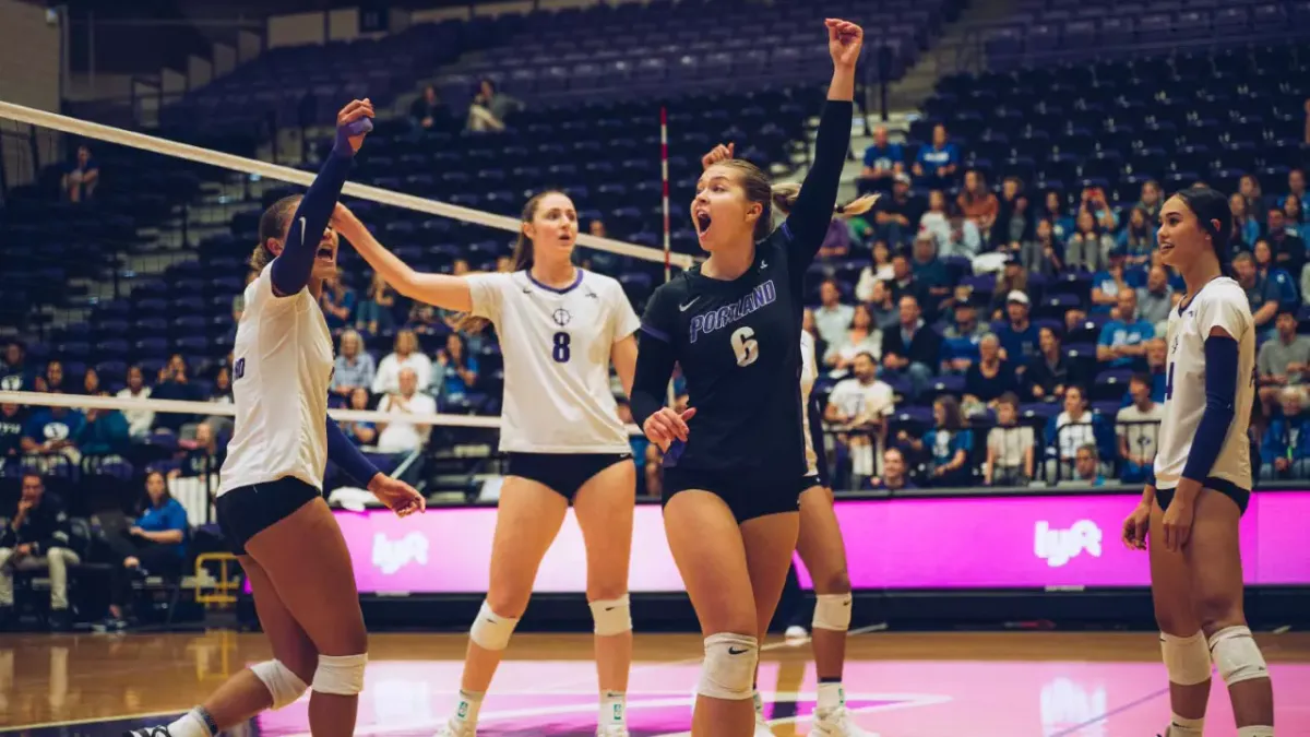 Portland Pilots at San Francisco Dons Womens Volleyball