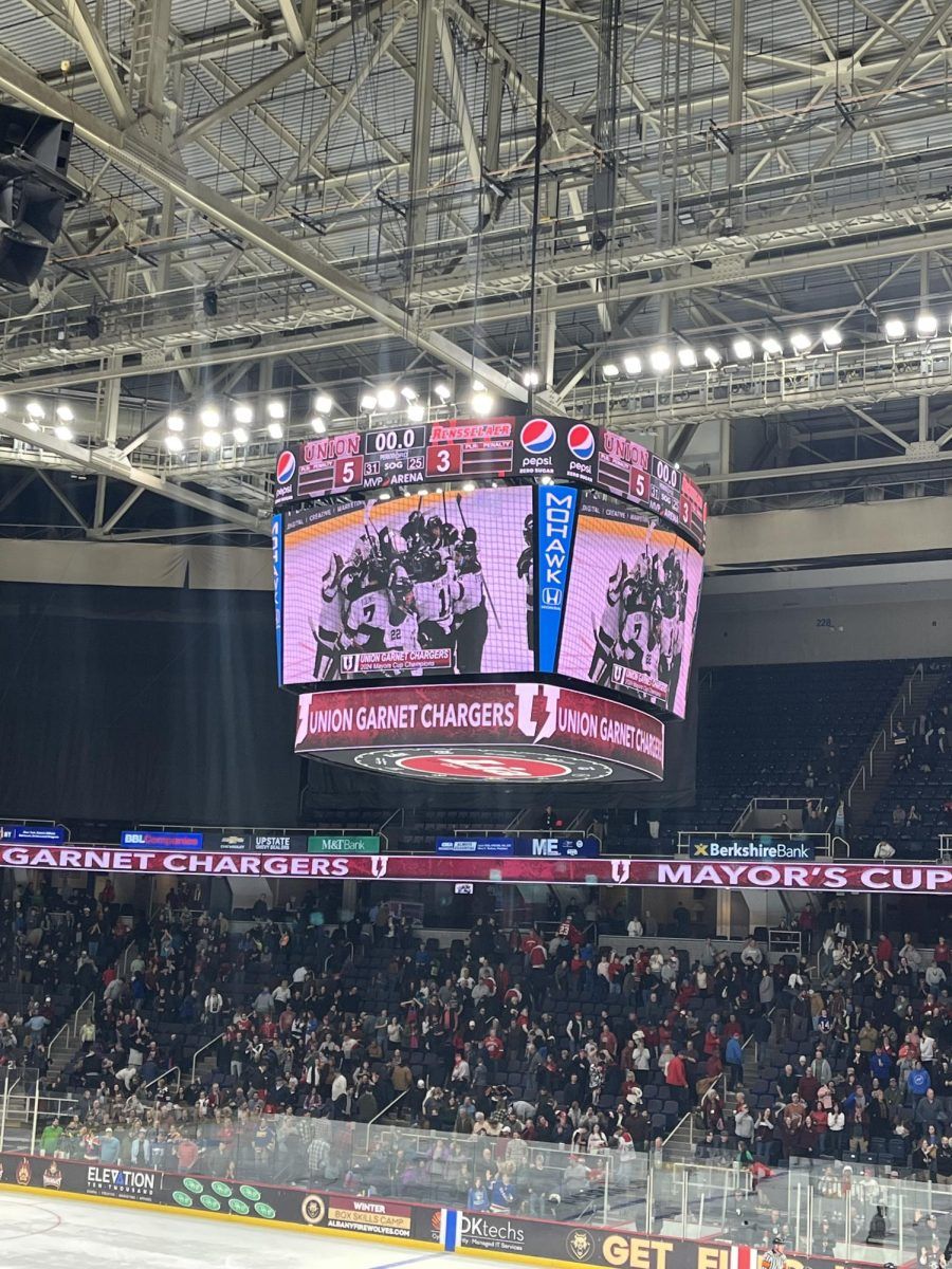 RPI Engineers at Union College Garnet Chargers Mens Hockey at M and T Bank Center Schenectady