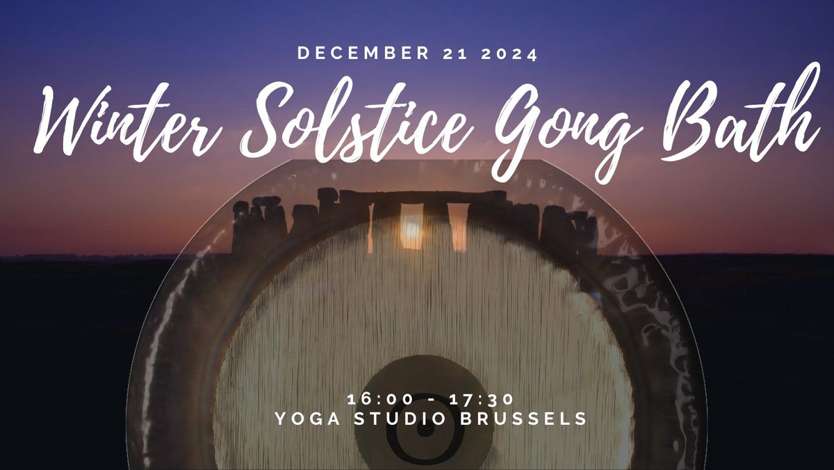 Winter Solstice Gong Bath