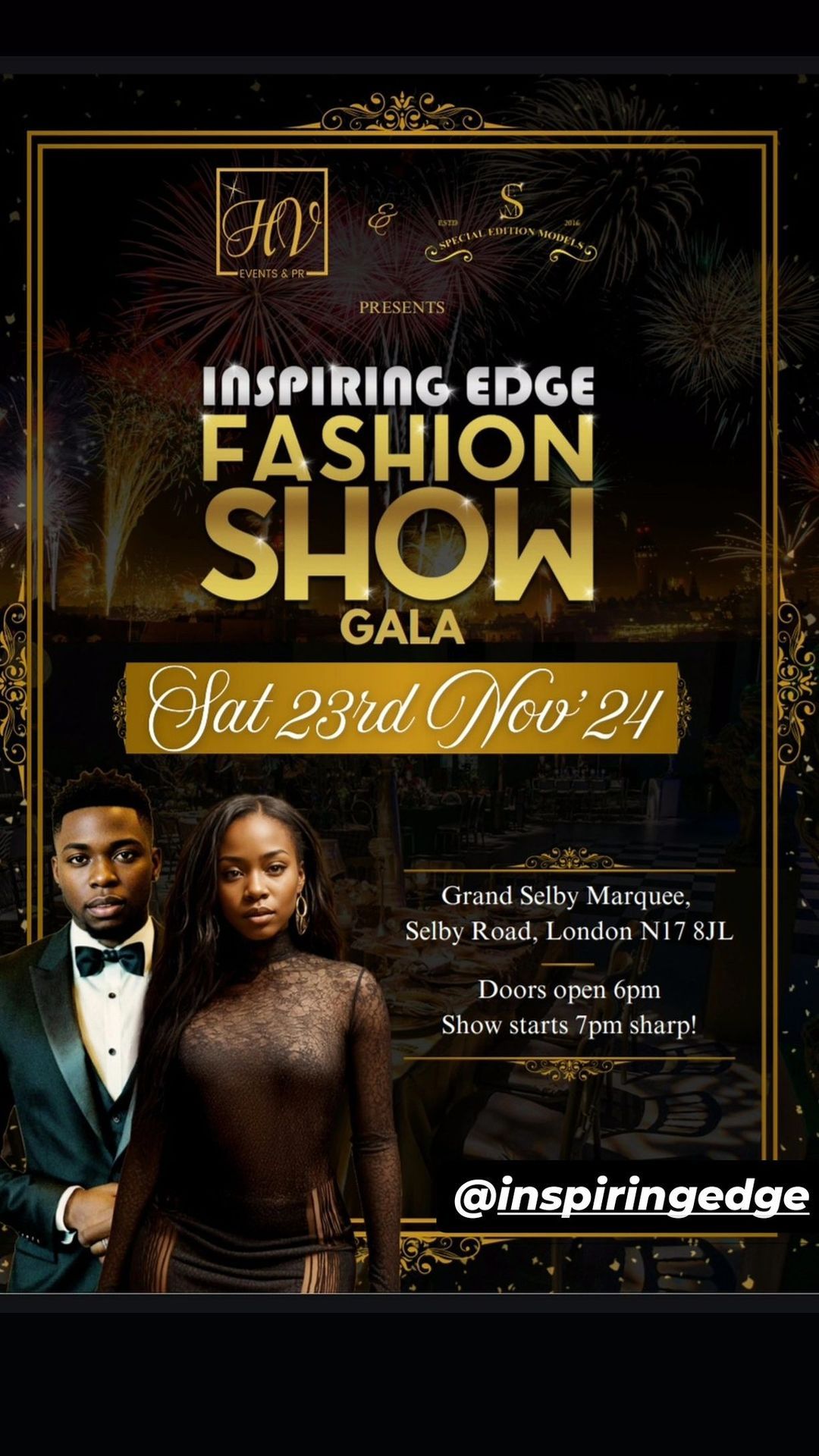 Inspiring Edge Fashion Show Gala