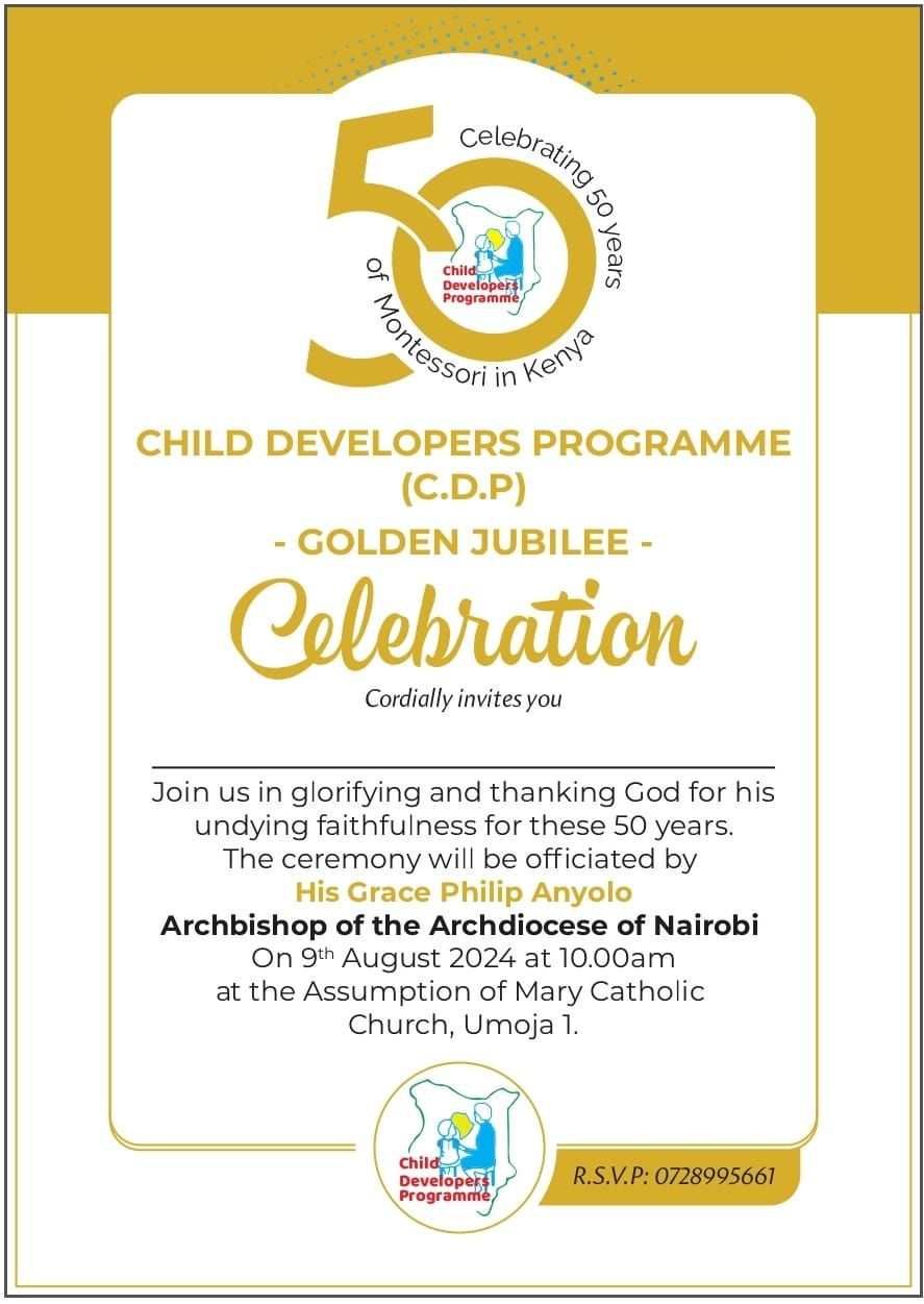 Child Developers Programme - Golden Jubilee