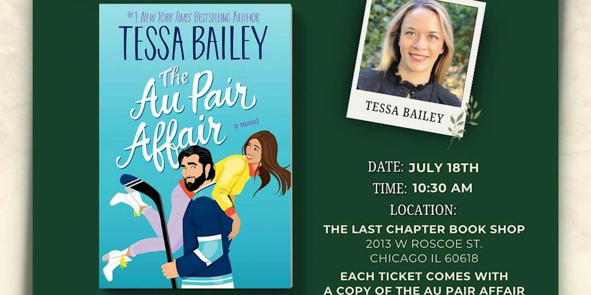 Book Signing with Tessa Bailey