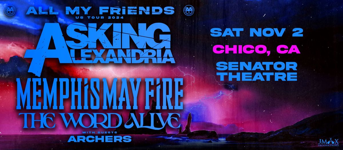 Asking Alexandria: All My Friends North American Tour 2024