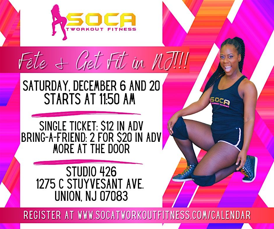 Soca Tworkout Fitness: F\u00eate and Get Fit in Union, NJ!!!