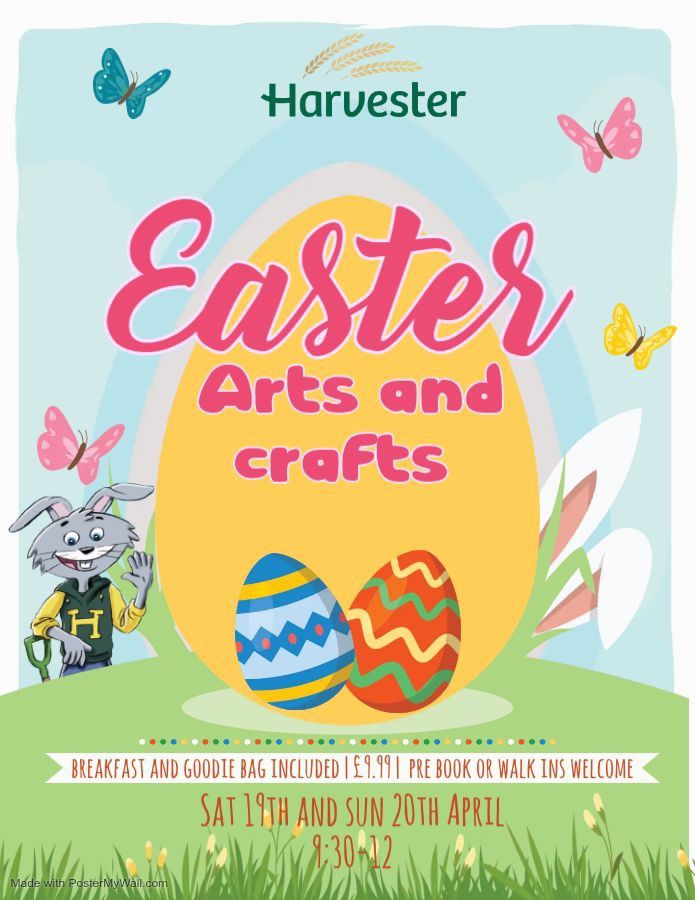 Kids Easter Arts and Crafts Morning \u2728