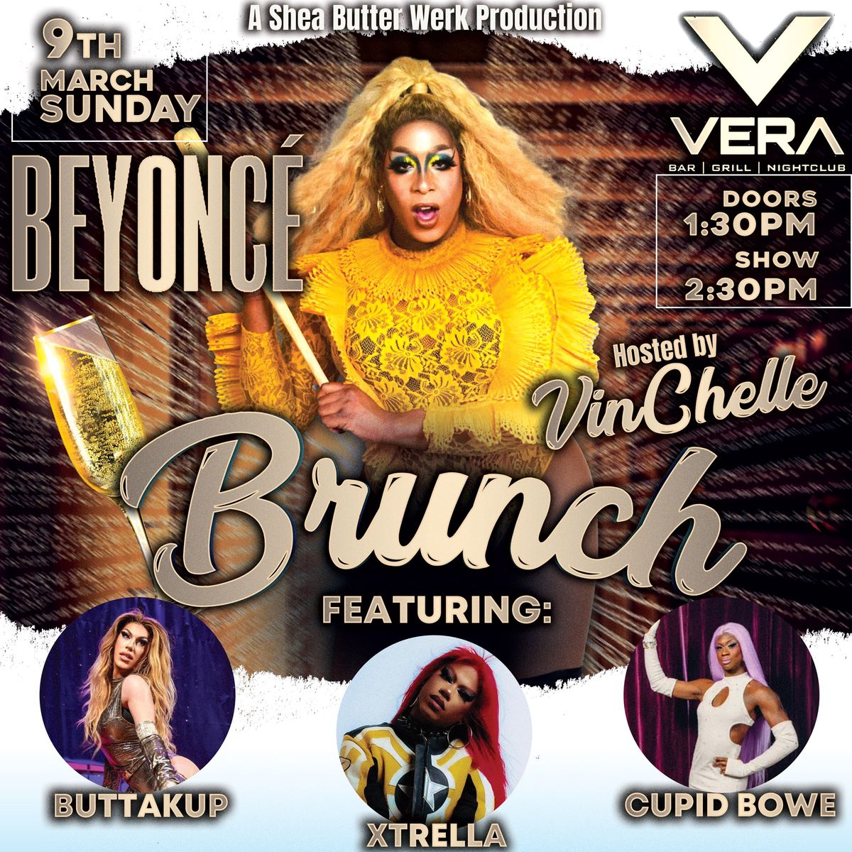 Beyonc\u00e9 drag brunch hosted by Vinchelle!