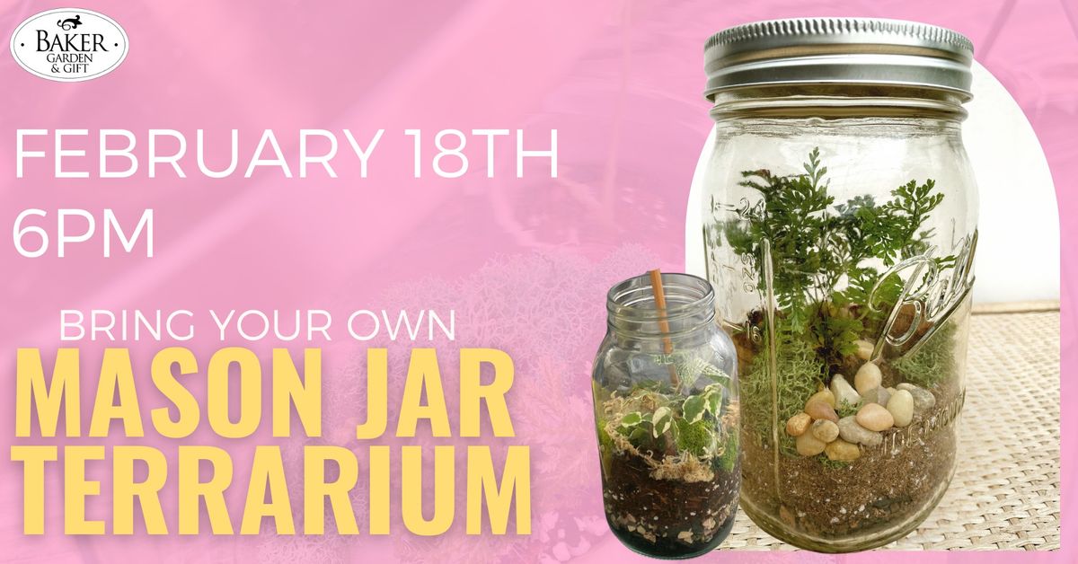 Mason Jar Terrarium