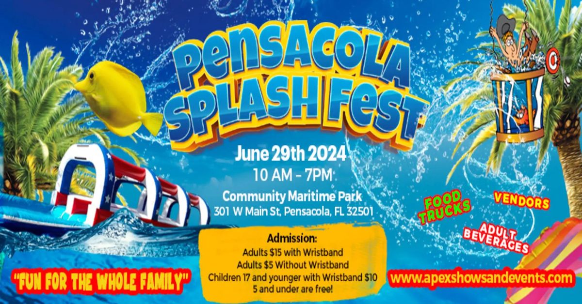 2024 Pensacola Splash Fest