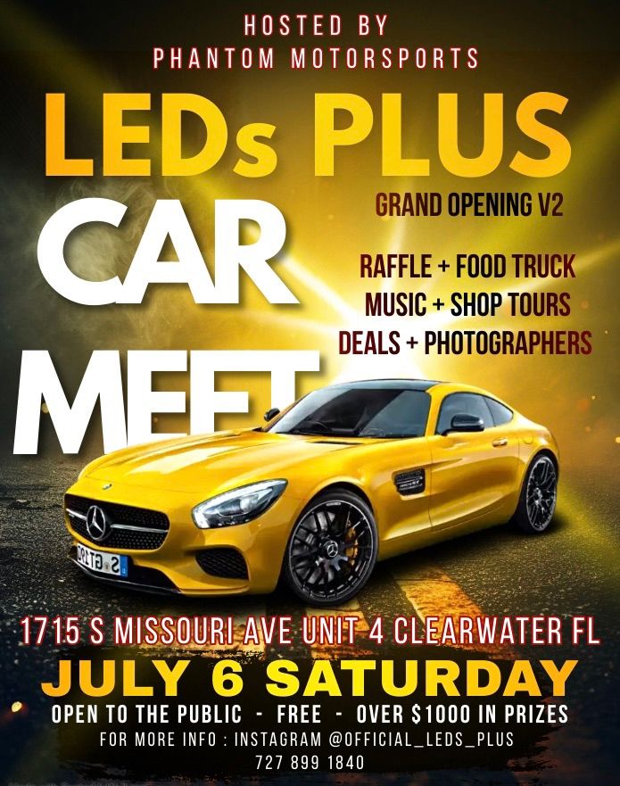 CAR MEET in Clearwater July 6th