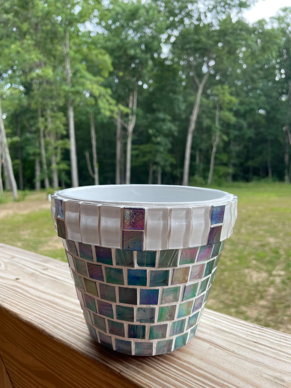 Beginner Mosaic Pot Class 