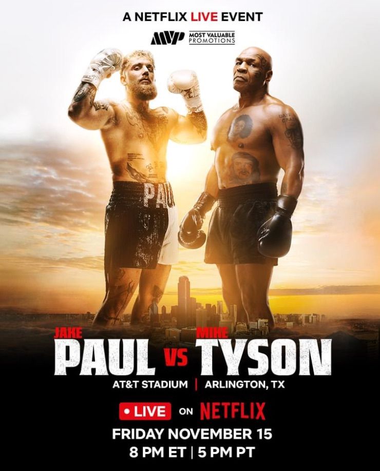 Paul vs Tyson. 