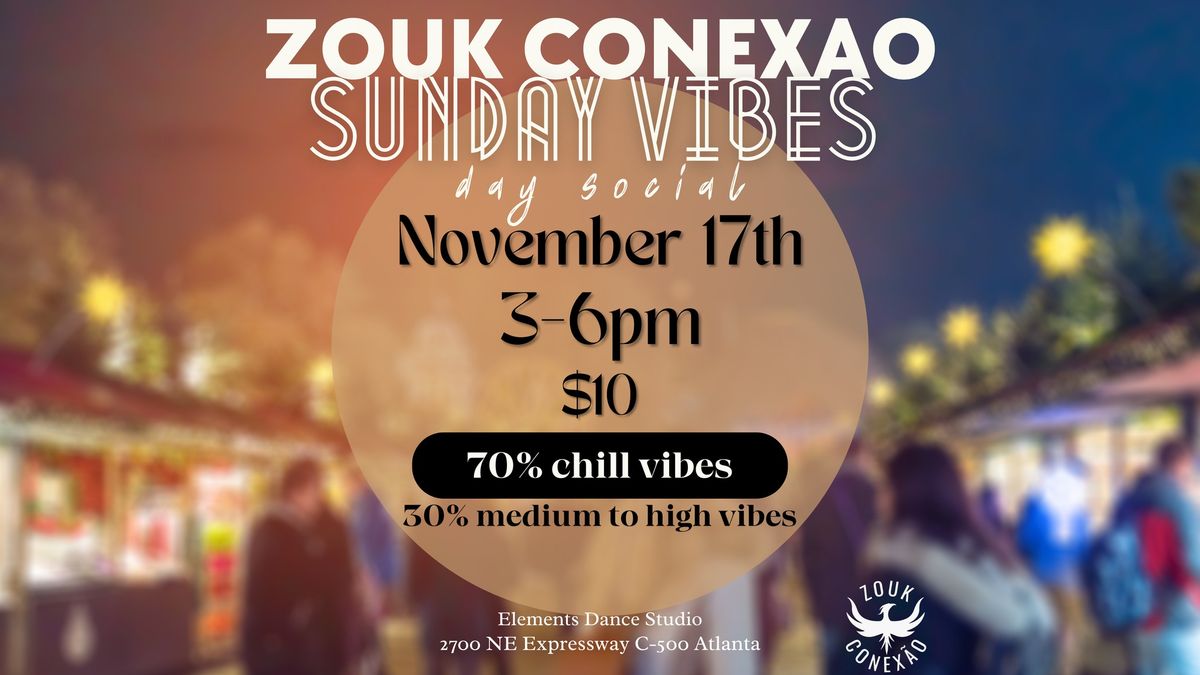 Zouk Conexao SUNDAY VIBES day social