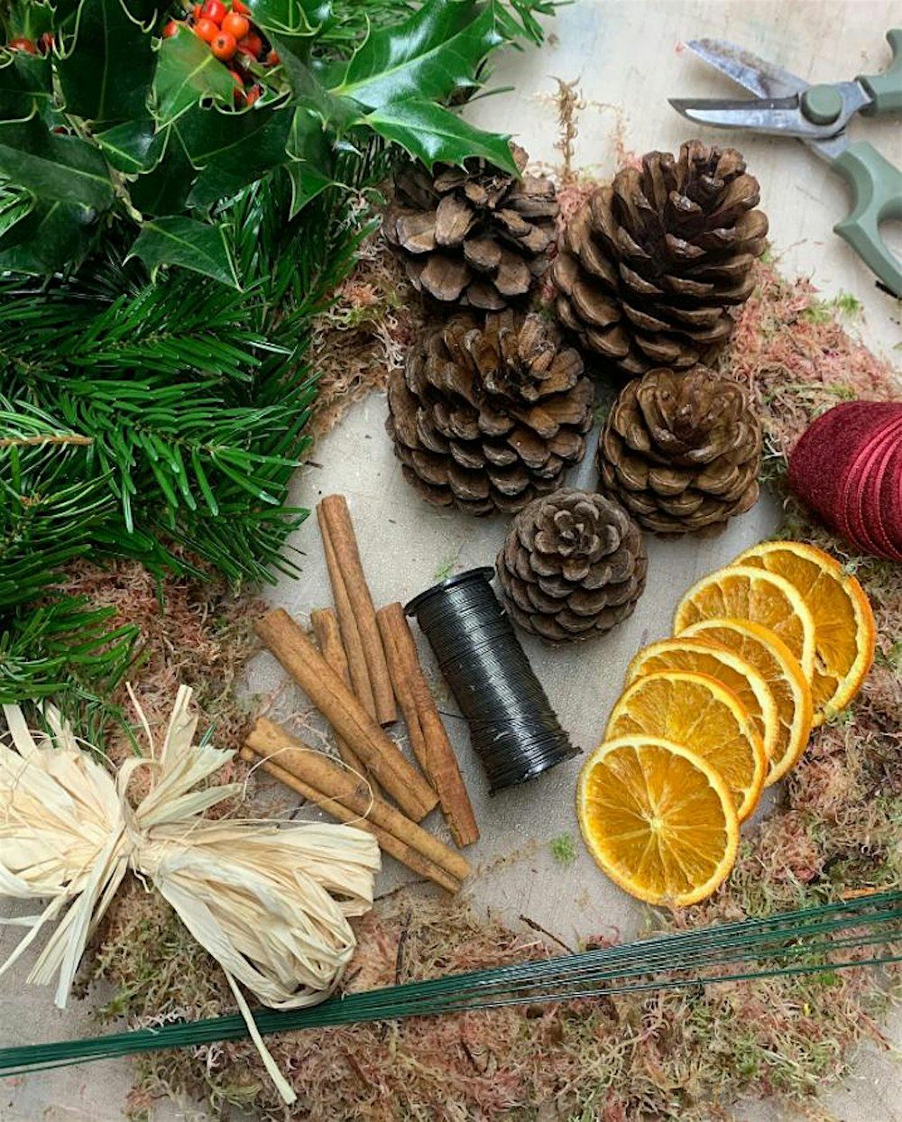 CHRISTMAS WREATH MAKING WORKSHOP