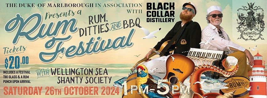 Rum Festival with The Wellington Sea Shanty Society