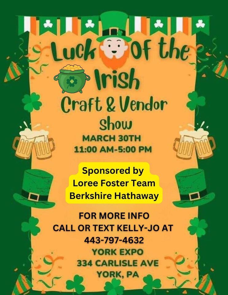 Luck of the Irish Craft & Vendor Show