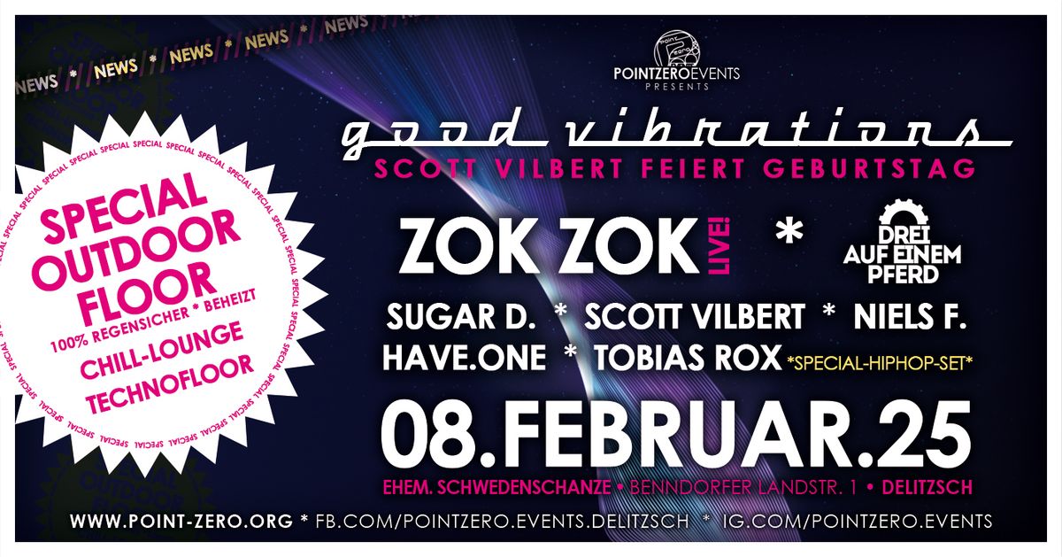 * GOOD VIBRATIONS * Scott Vilbert feiert Geburtstag!