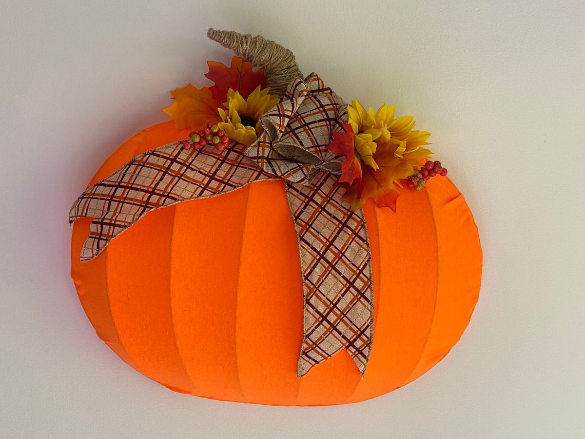 Fall Pumpkin Wreath