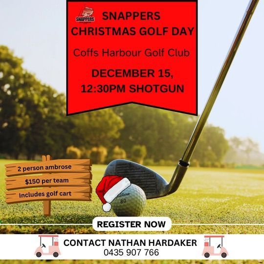 Snappers Christmas Golf Day