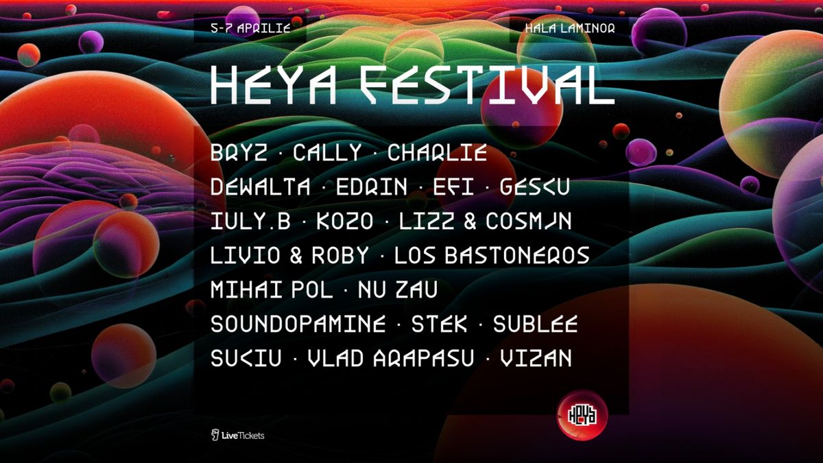 HeYa Fest 2 Days of Non-Stop Music | 5-7 April @ Hala Laminor
