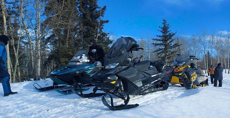 K.S.A. Annual Take A Friend Snowmobiling Group Ride