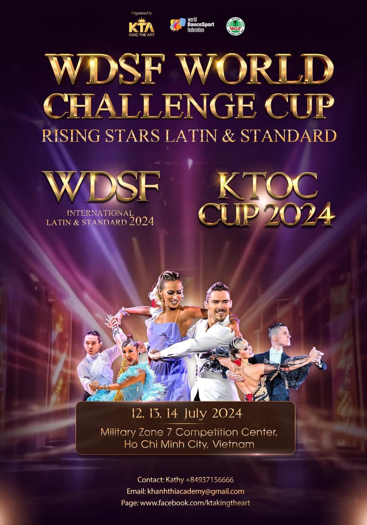 \ud83c\udfc6WDSF World Challenge Cup Rising Stars - WDSF International Open 2024, HCMC Vietnam